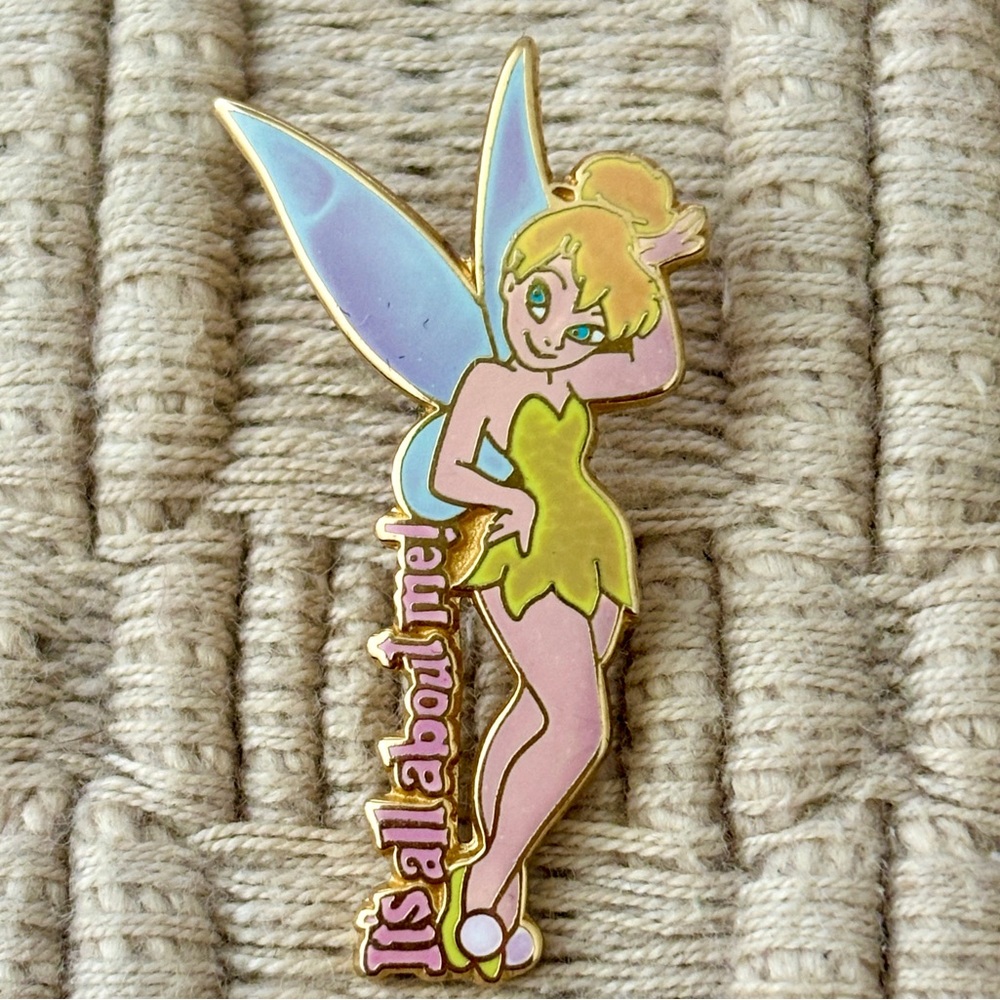 DISNEY 2000 "It's All About Me" Tinker Bell Pin